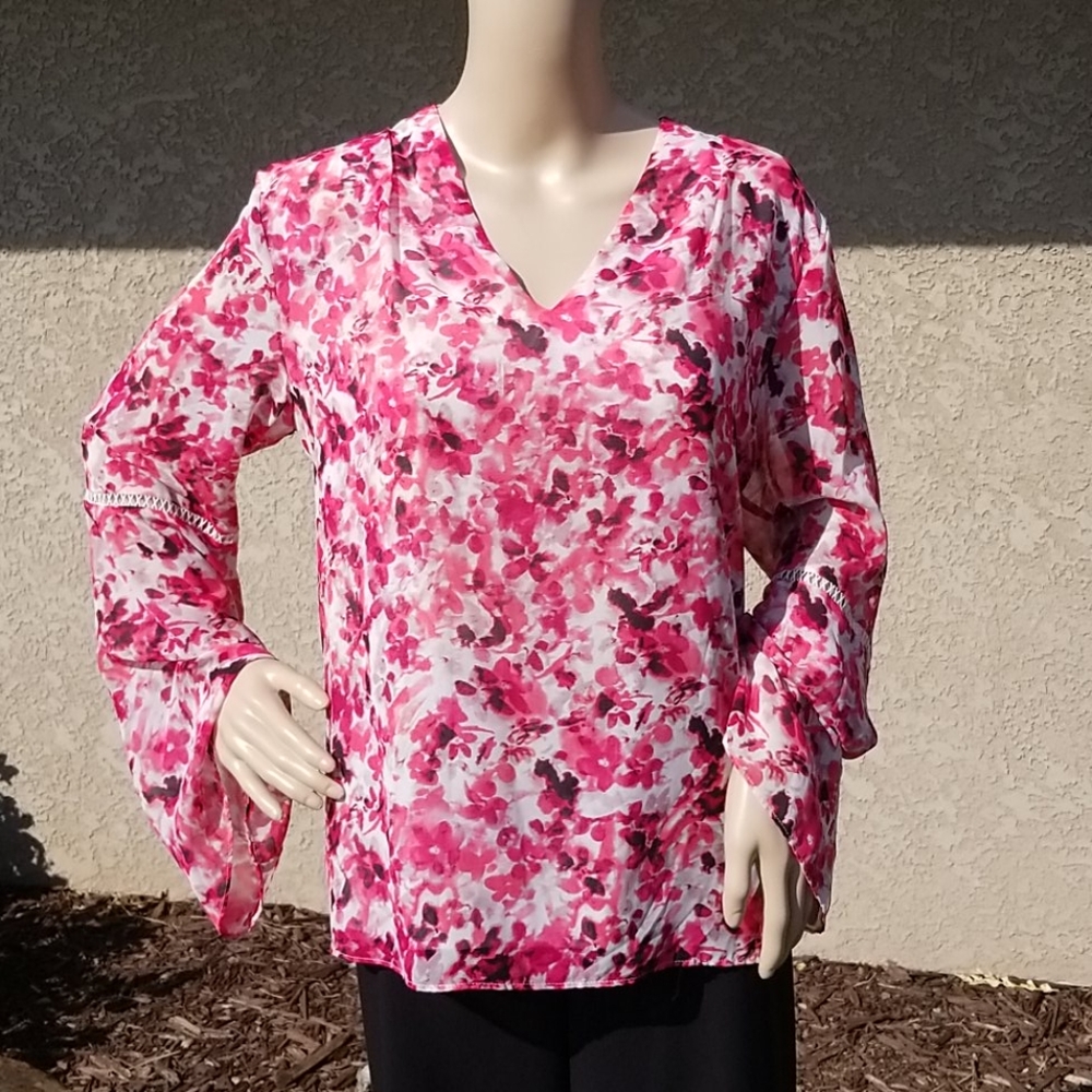 Calvin Klein Floral Blouse
